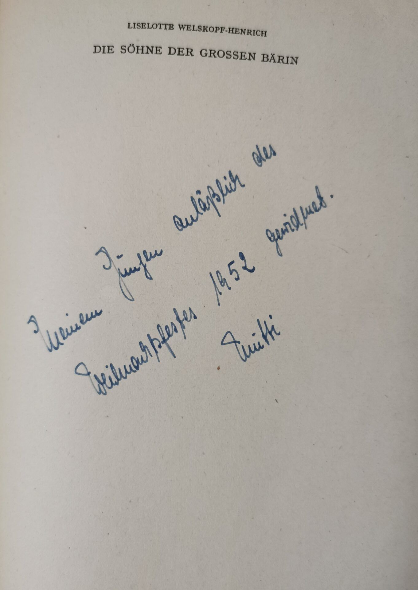 Söhnedergroßenbärin